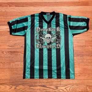 Dropkick Murphys Vintage Teamco Soccer Jersey Size Large